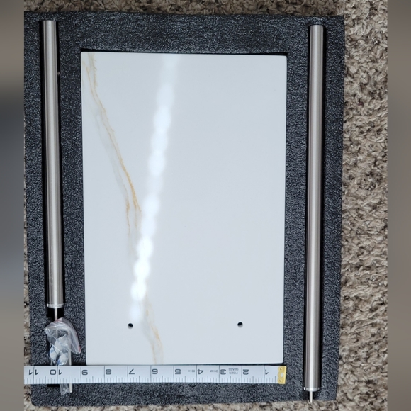 EADOT DOUBLE-L STANDING TOWEL RACK - Picture 8 of 9